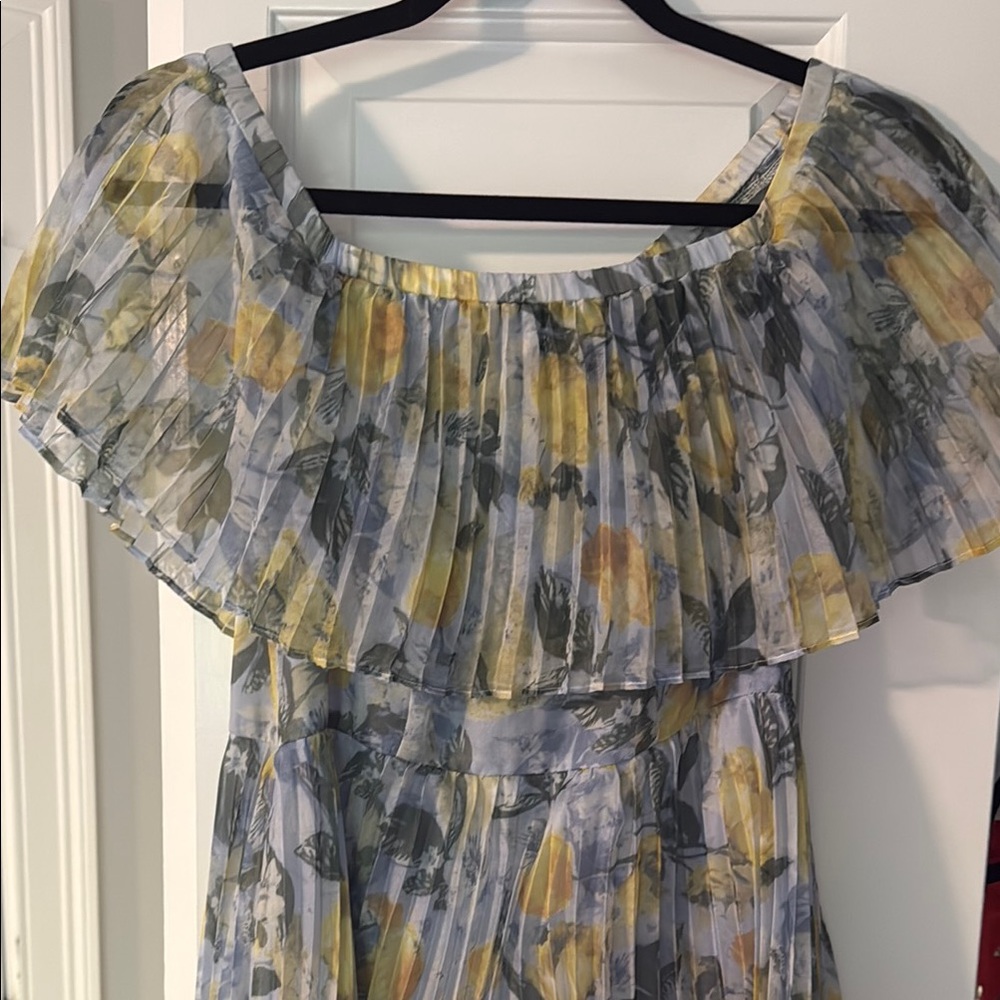 Floral Off-Shoulder Dress
